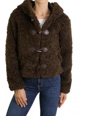 Giacca teddy con bottoni Only 